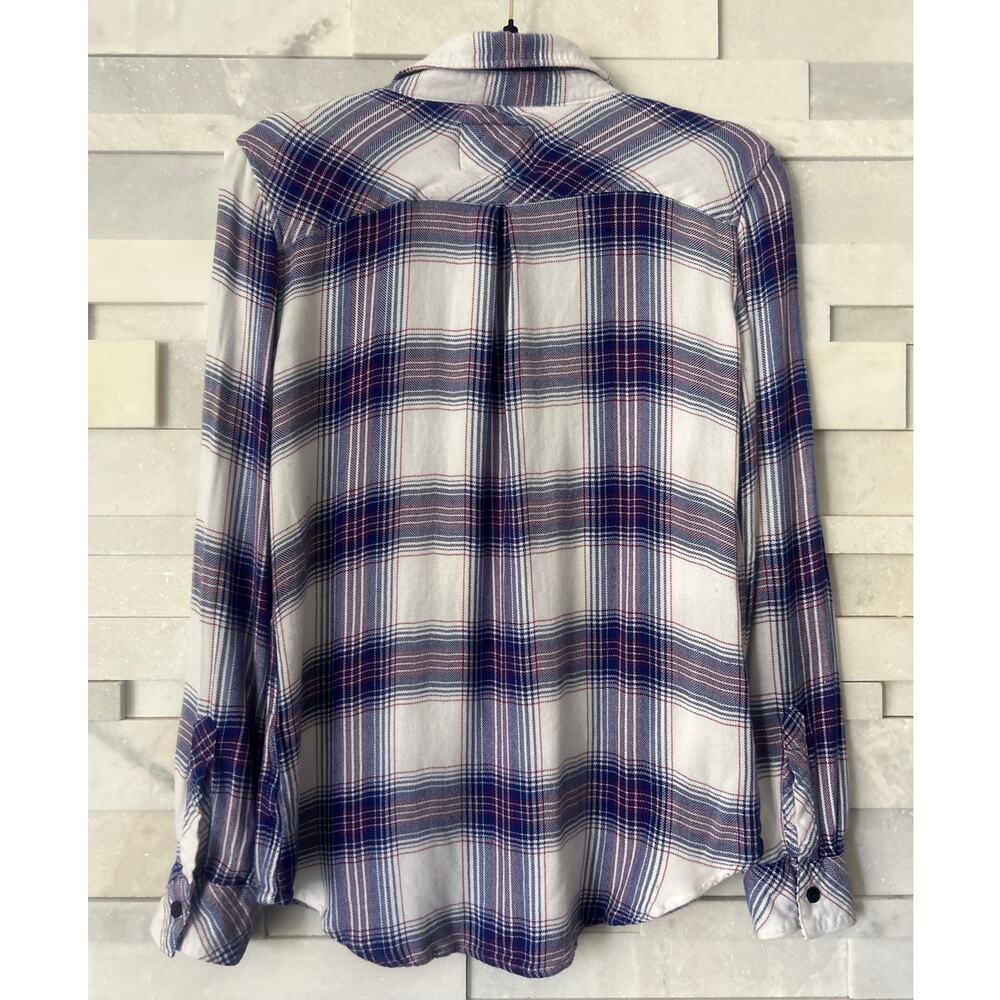 Rails Hunter Long Sleeve Button Front Soft Classi… - image 3